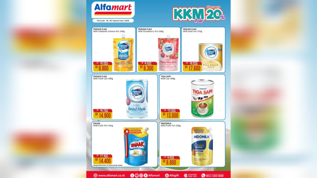 Promo KKM Fair Alfamart. [Instagram]